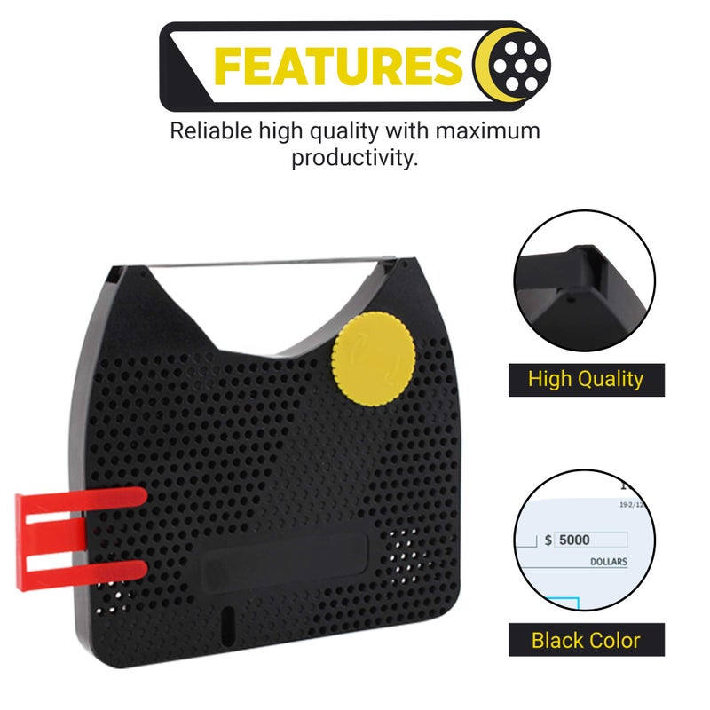 UBICON Maverick MICR Encoder Ribbon â€“ Compatible with Maverick MX-3 Touch Check Encoders, M61, and 3 Series â€“ High Yield Ribbon for Banking & Financial Use - One Ribbon - Image 3